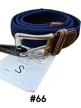USG Women's Belt -  Navy Stretch Belt 80cm